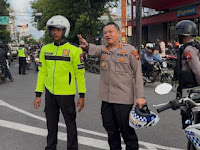 Kapolres Pekalongan Kota Pimpin Langsung Patroli Ngabuburit, Pastikan Keamanan Masyarakat