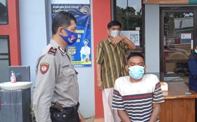 Seorang Pemuda Asal Surabaya Digelandang Polresta Banyumas, Begini Kronologinya