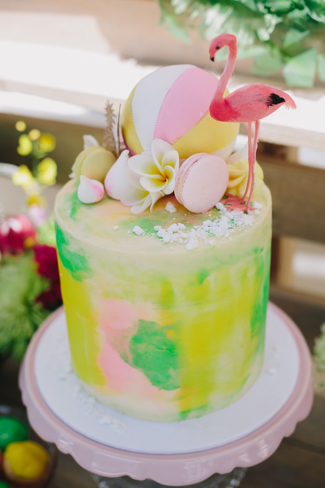 flamingo cake ideas