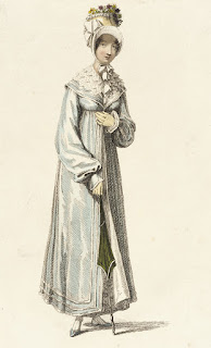 Fashion Plate, 'Walking Dress' for 'The Repository of Arts' Rudolph Ackermann (England, London, 1764-1834) England, London, August 1, 1816 Prints; engravings Hand-colored engraving on paper