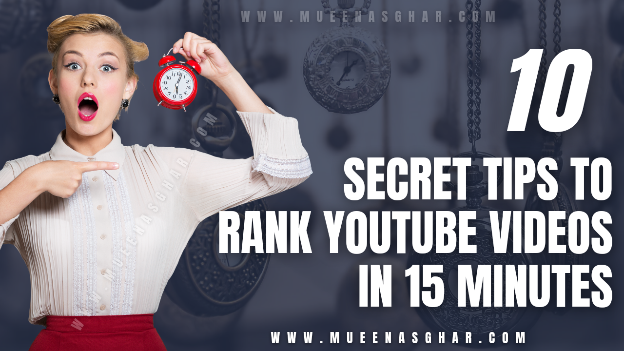 How to Rank YouTube Videos in 15 Minutes - How to rank YouTube videos fast