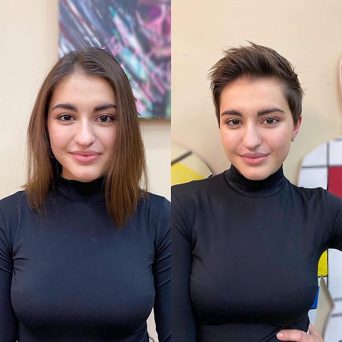 These women had no regrets about letting this hairstylist cut their hair short.