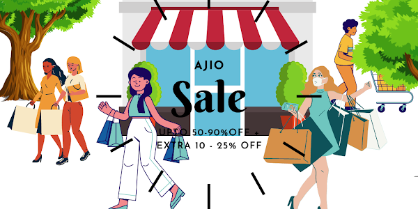 Save up to 50 - 90% on your favorite stuff + extra 10-25% off from Ajio store | Ajio Coupon code