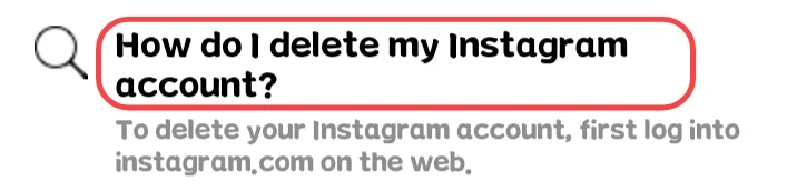 How to delete your Instagram account permanently - How do I delete my Instagram account?