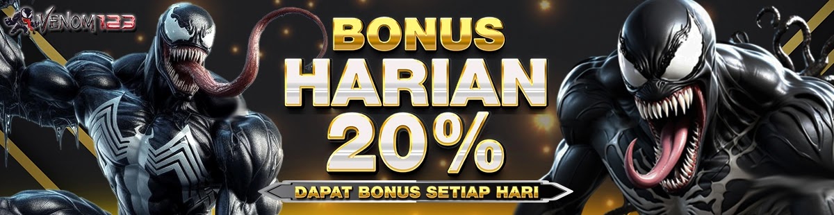 BONUS HARIAN 20%