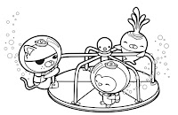 Octonauts coloring page