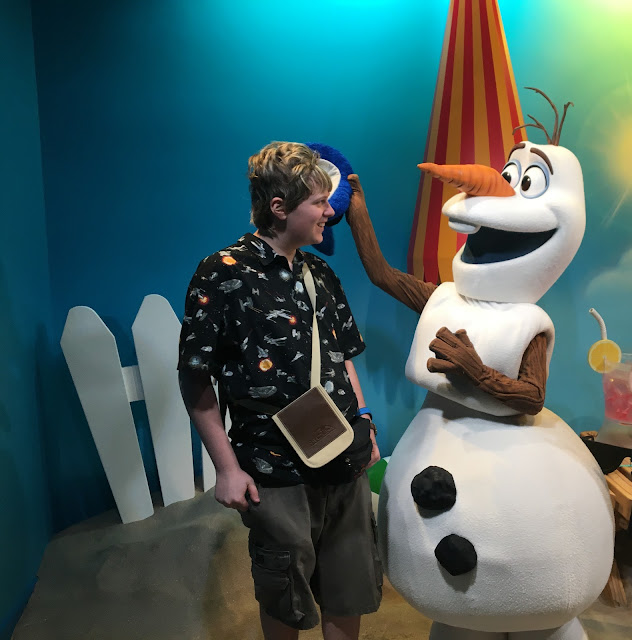 Olaf Character Meet and Greet Disney's Hollywood Studios Walt Disney World