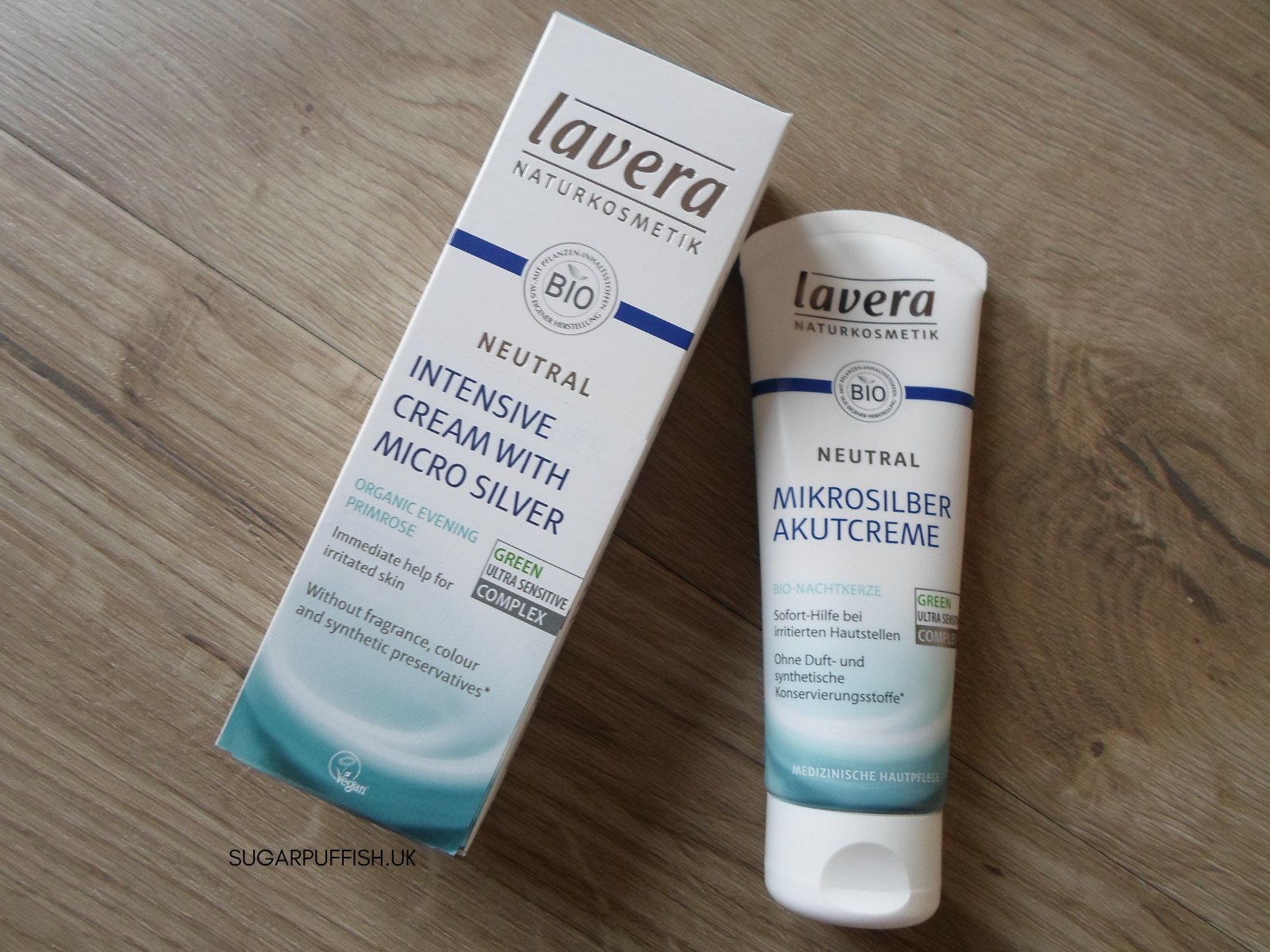 Review Lavera Neutral Intensive Cream with Silver