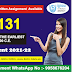 BHIC 131 Solved Assignment 2021-22