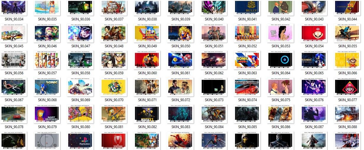 Download  Skins Personalizadas PlayStation 2 Seire 70mil e 90mil
