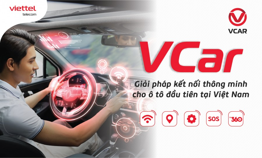 VCAR là giải pháp kết nối thông minh dành cho ô tô mới ra mắt của Viettel