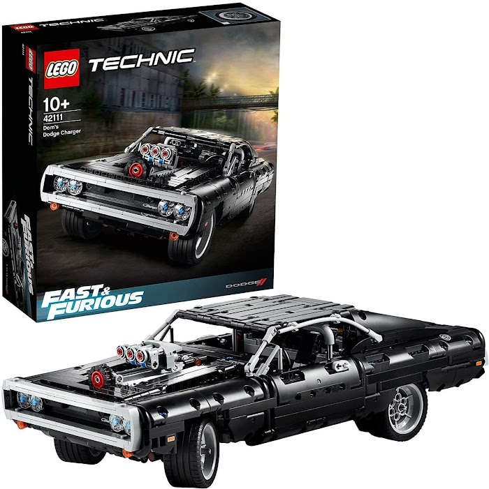 LEGO 42111 Technic Fast & Furious Dom's Dodge Charger Racing Car Model Iconic Collector's Building Set 