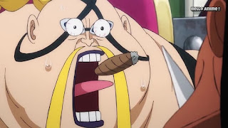 ワンピースアニメ 930話 ワノ国編 | ONE PIECE 大看板 クイーン QUEEN