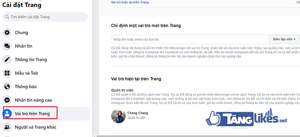 ban page facebook