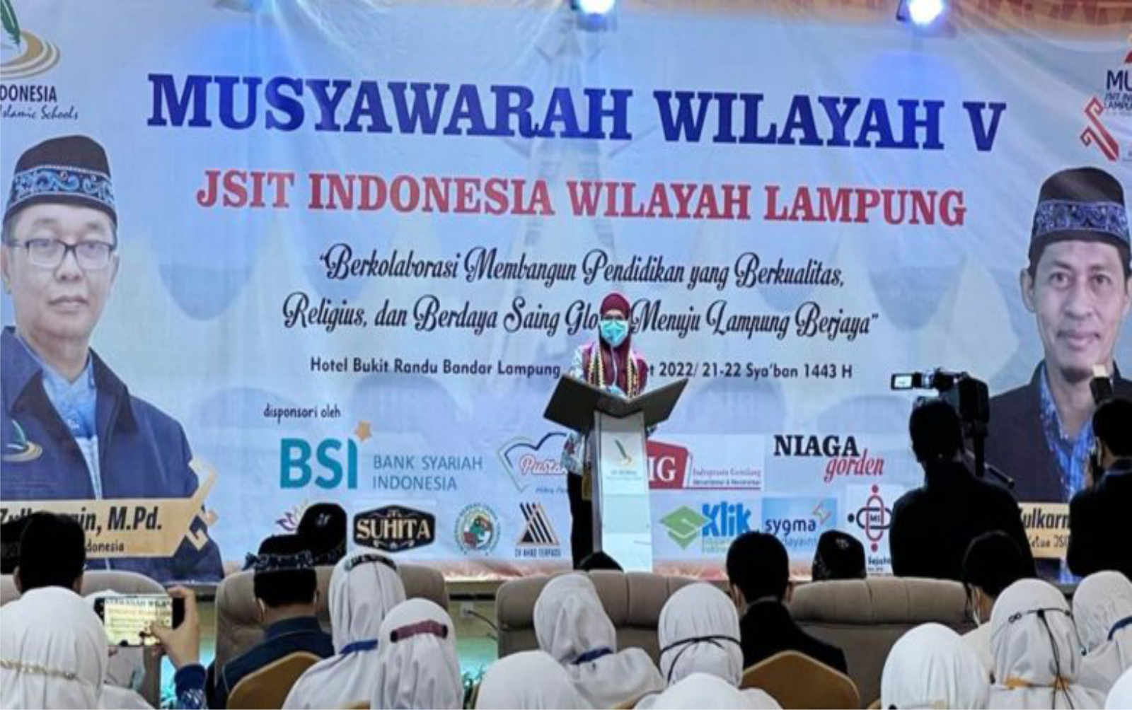 Muswil V JSIT Lampung, Kepala Disdikbud: Kolaborasi Bangun Pendidikan Berkualitas