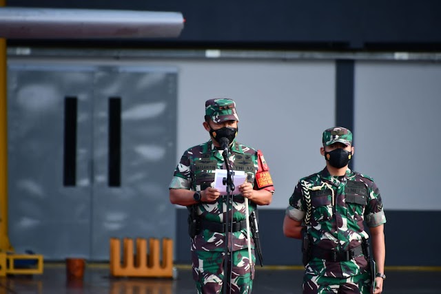 Pangdam I/BB Mayjen TNI Hassanudin Pimpin Apel Gelar Pasukan Pam VVIP RI-1