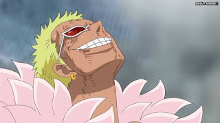 ワンピースアニメ ドレスローザ編 733話 ドフラミンゴ ドフィ DonQuixote Doflamingo | ONE PIECE Episode 733