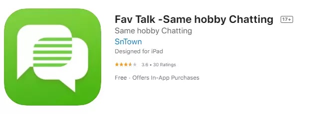 fav talk chatroulette mobile app