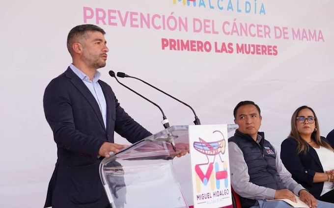 Miguel Hidalgo, la Cruz Roja y la AMIIF unen esfuerzos para combatir el cáncer de mama