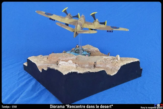 Diorama Beaufighter Mk.VI Tamiya 1/48.