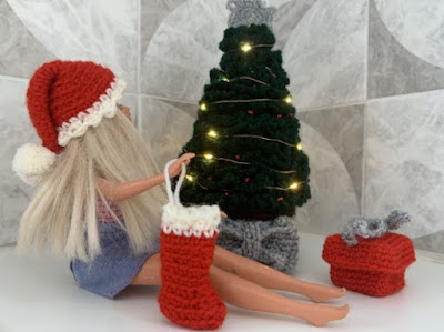 Barbie Christmas crochet patterns