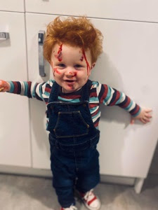 Reuben as Chucky Oct 2022