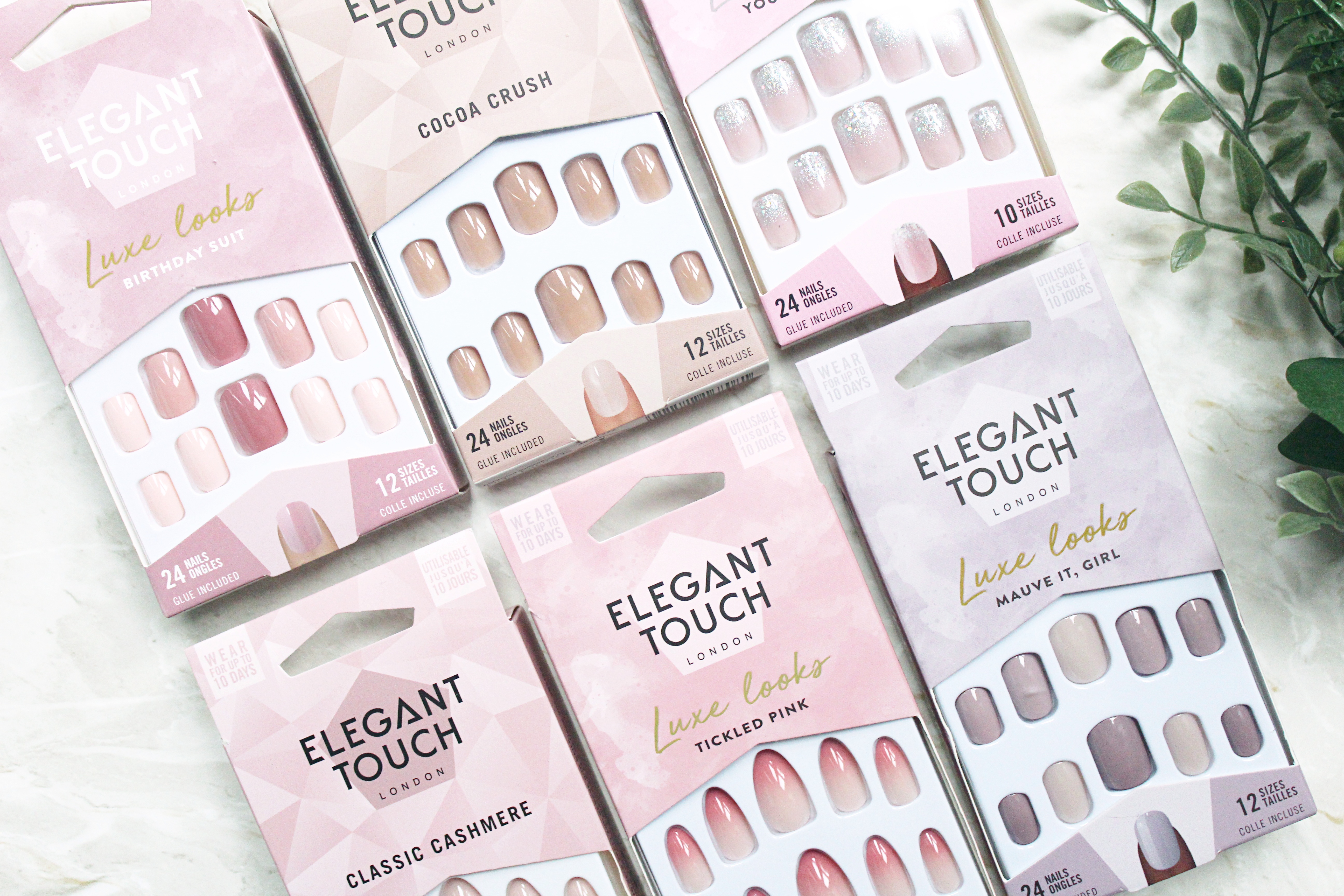 Nude Nail Favourites from Elegant Touch