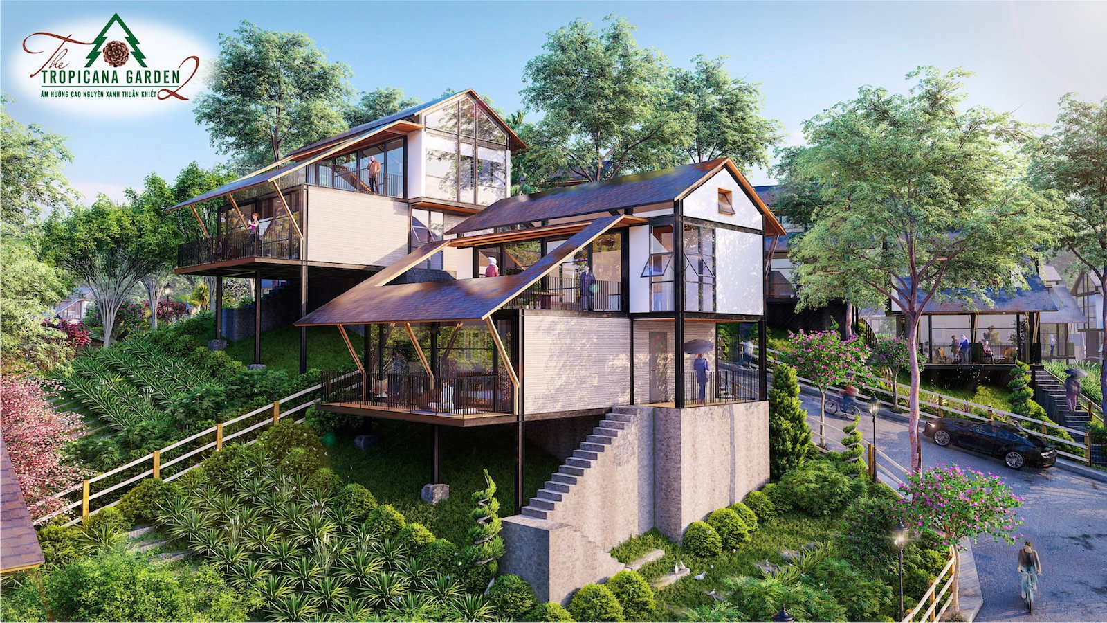 ✅ Làng sinh thái Tropicana Garden Bảo Lâm