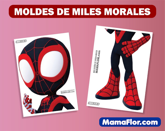 Moldes de Miles Morales