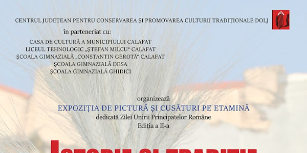 Expoziția „Istorie și tradiție“ – ediția a II-a, deschisă la Muzeul Satului Calafat