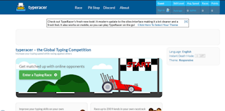 typeracer homepage