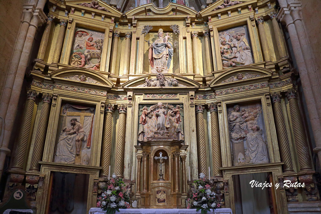 Retablo mayor de la iglesia de Sandoval