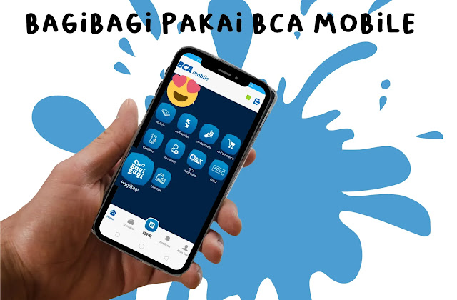 fitur BAGIBAGI pakai BCA MOBILE