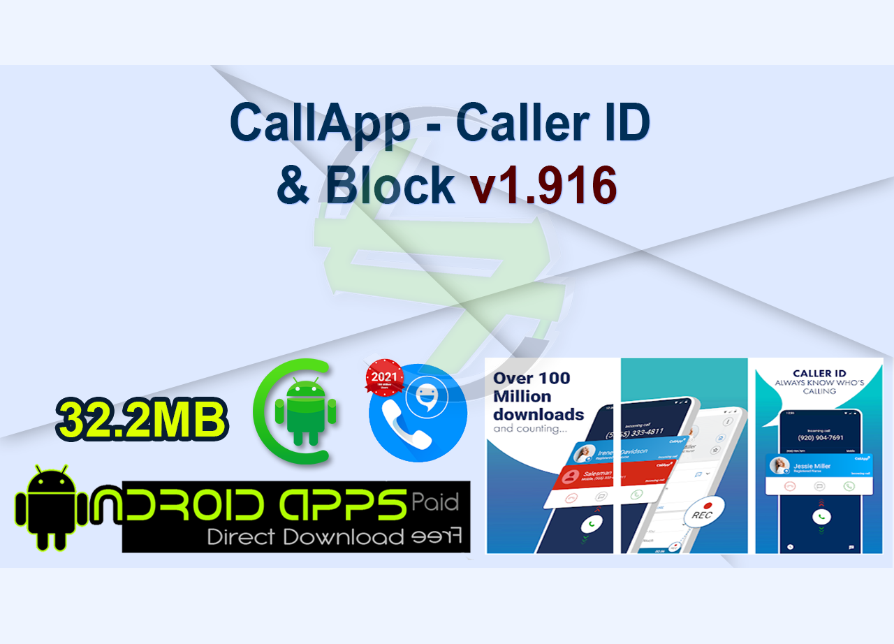 CallApp – Caller ID & Block v1.916