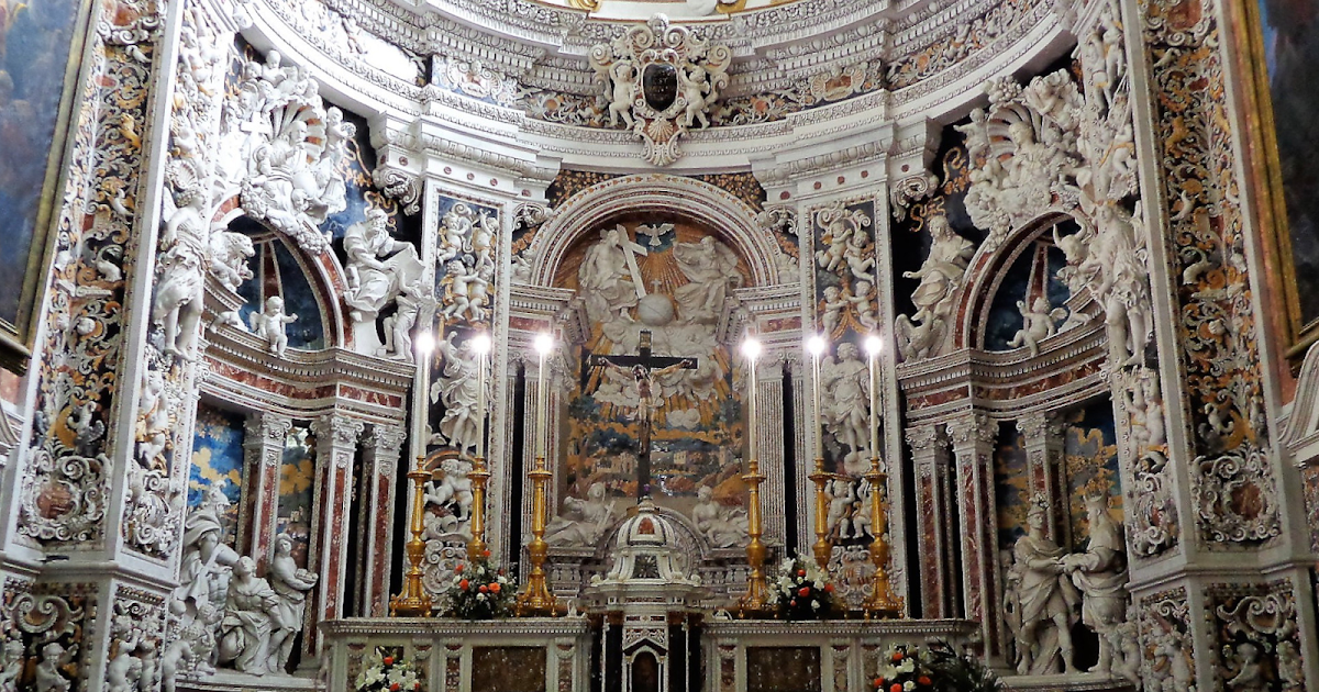 Early Sicilian Baroque: Church of the Gesù in Palermo, Sicily ...