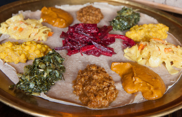Photo of Ethiopian food