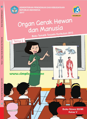 Kunci Jawaban Tematik Kelas 5 Tema 1 Organ Gerak Hewan dan Manusia www.simplenews.me
