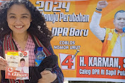Relawan Karman PKS, Teriak Anies Presiden Hingga Bagi Stiker Ke Putri Anies