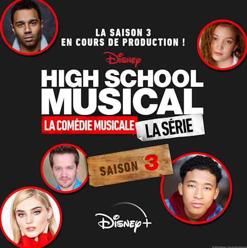 High School Musical - La comédie musicale - La série : Le tournage de la saison 3 a débuté