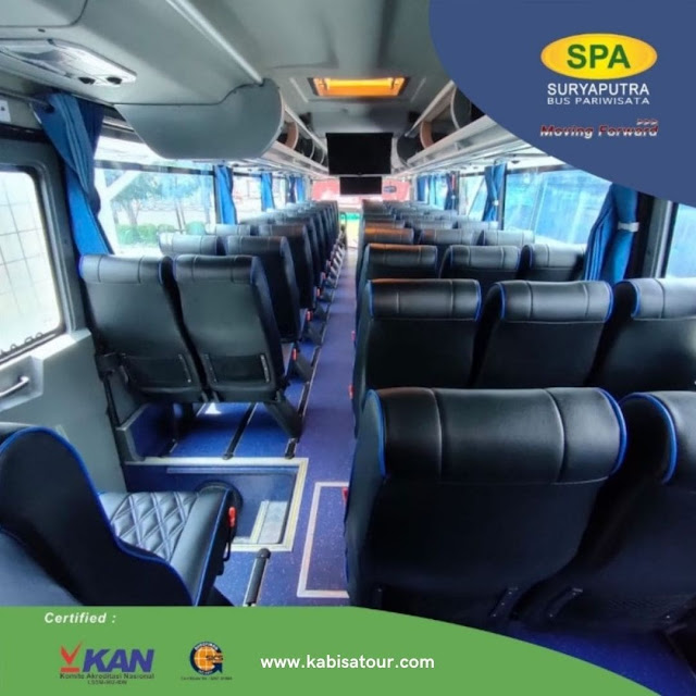 Sewa Bus pariwisata surya putra spa bandung