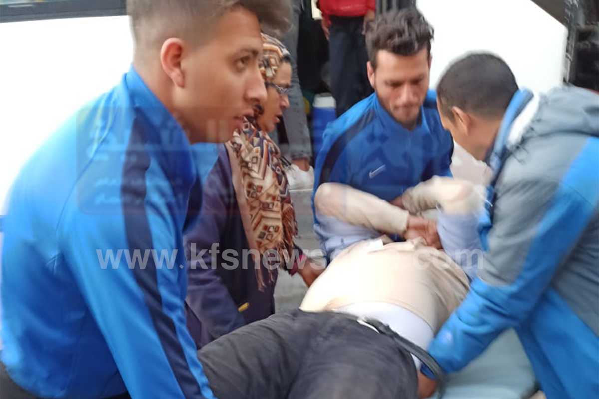 ضرب وإصابات..15 صورة ترصد أحداث مباراة سيدي غازي ومحلة حسن
