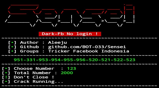  kami akan membagikan beberapa script termux hack akun Facebook target bahkan script hack  Cara Hack FB Masal Tanpa Login / Script Termux Hack Akun FB Masal Terbaru