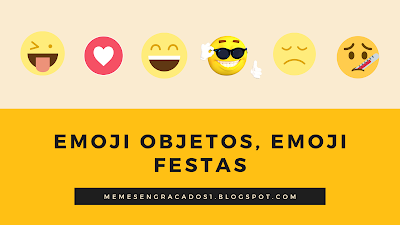 Emoji Objetos e emoji festas