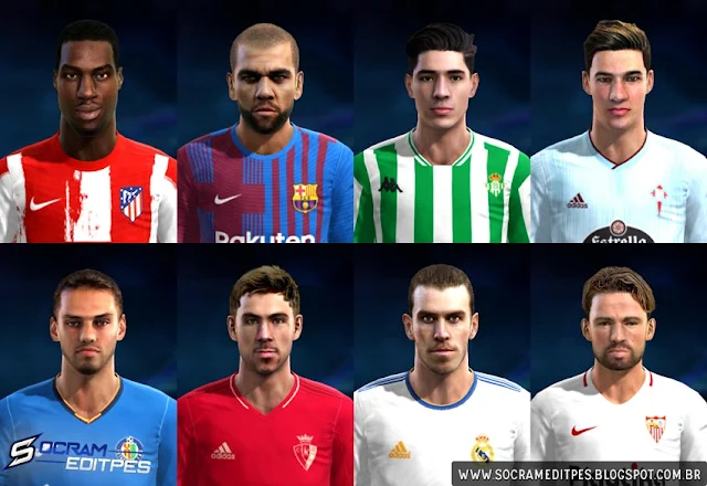 Super Facepack V.3 La Liga For PES 2013