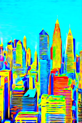 Artistic Inspiration: Zebra Painting a Mural on a Skyscraper_09