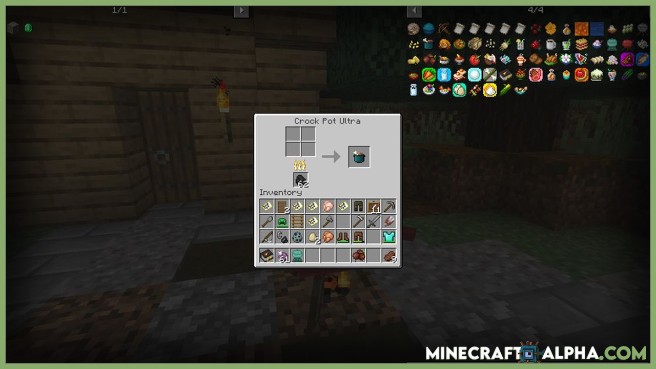 Crock Pot Mod 1.18.1(Recipes from Don't Starve's Edibles) Crock Pot Mod 1.18.1(Recipes from Don't Starve's Edibles)