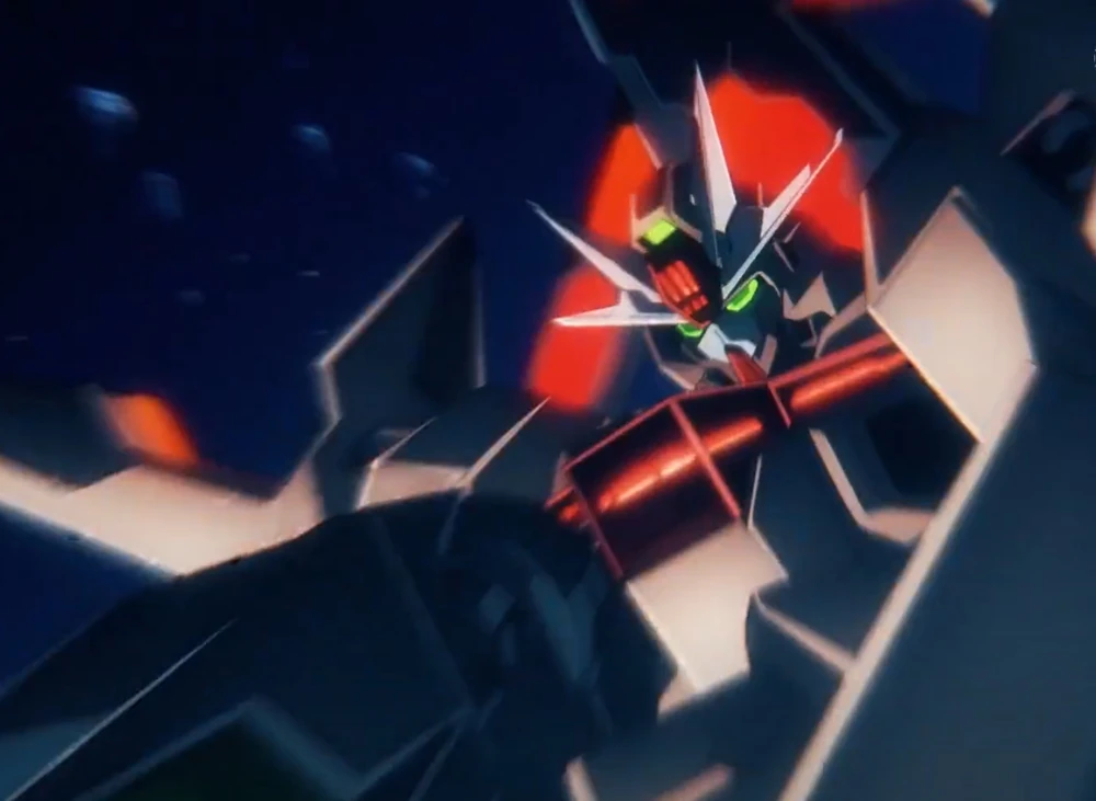 “Robot Gundam Lfrith Thorn de la serie Gundam”