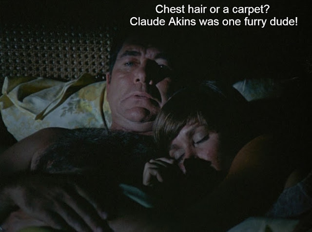 Claude Akins bare chest hairy Claude Akins