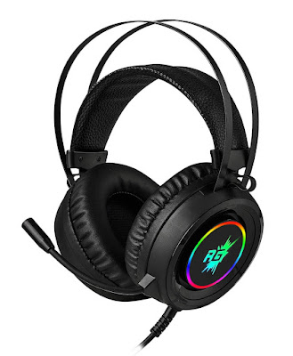 Redgear Cloak Wired RGB best Gaming Headphones with Microphone for PC