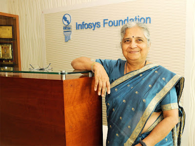 Why is Sudha Murthy an inspiration?